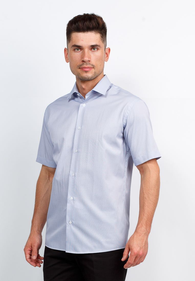 c221/05/7542/Z Сорочка мужская короткий рукав (в упаковке 12 шт)