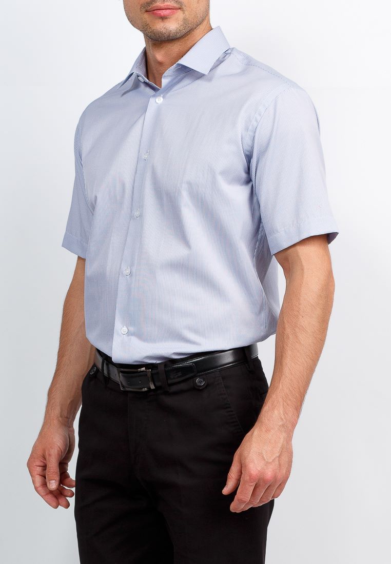 c221/05/7542/Z Сорочка мужская короткий рукав (в упаковке 12 шт)