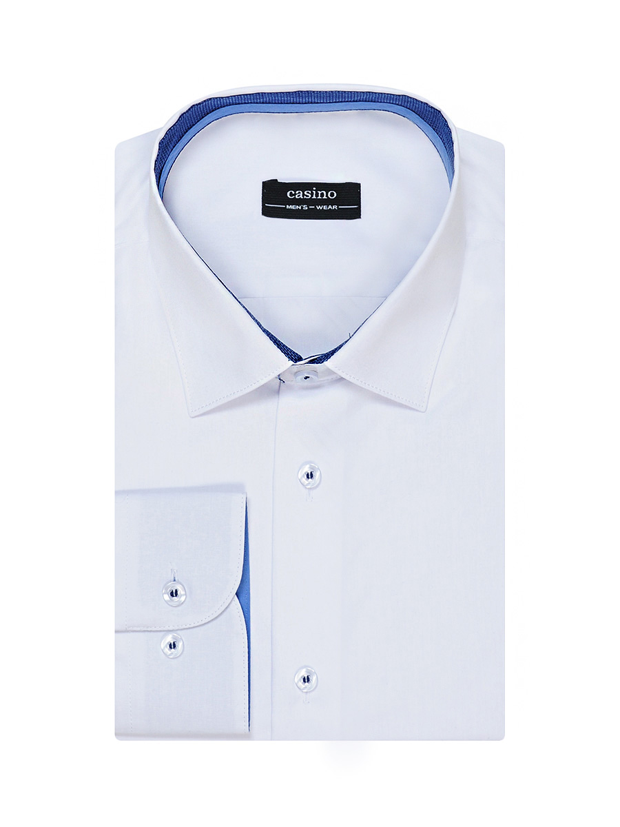 c100/157/ice/Z/12p Сорочка мужская длинный рукав