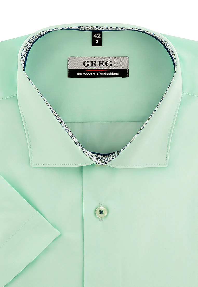 410/109/RF MINT/Z/1p_x Сорочка мужская короткий рукав