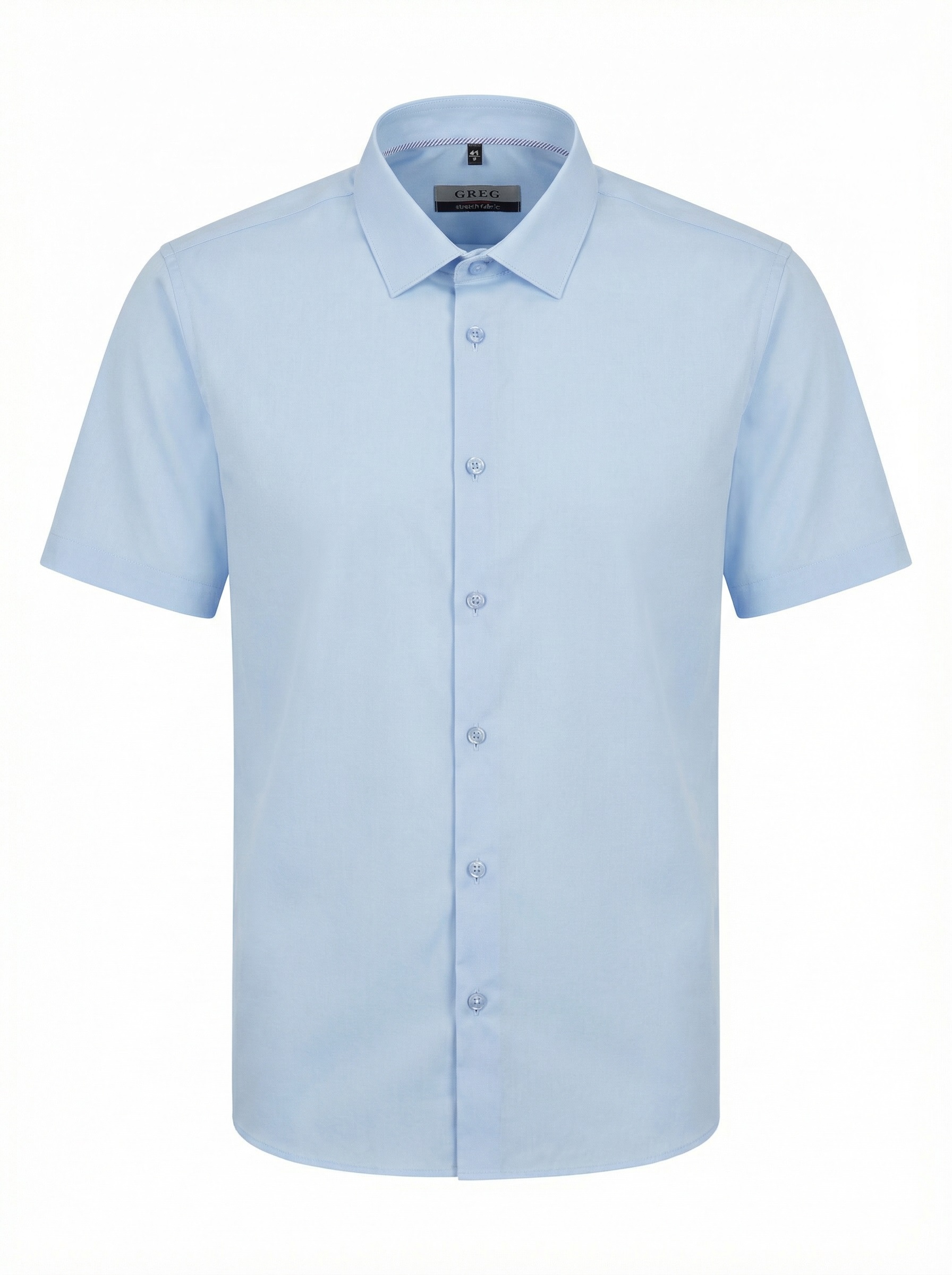 210/207/0197/ZN/1p STRETCH_TW Сорочка мужская короткий рукав