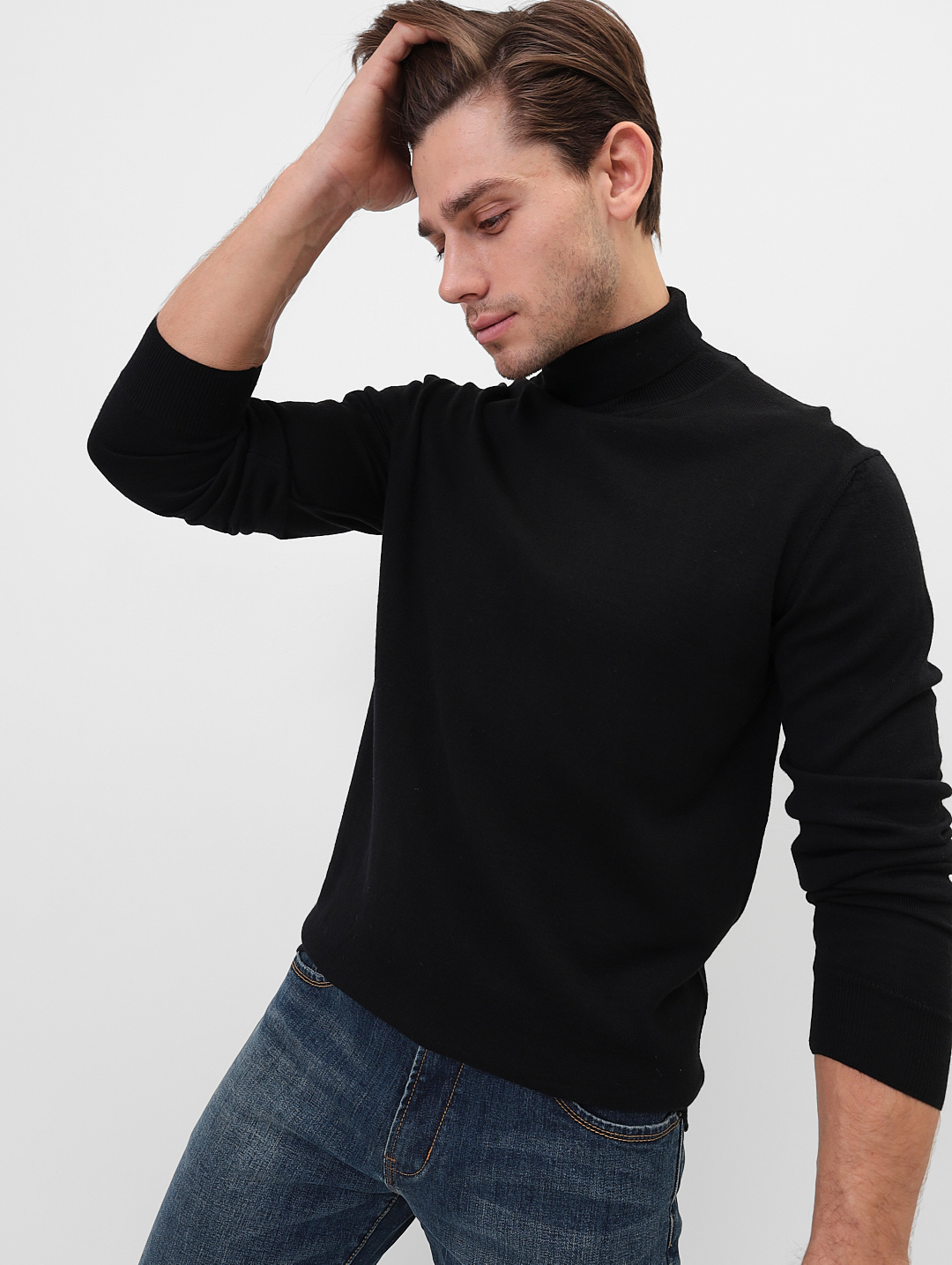 G123-EV (черный) Джемпер мужской