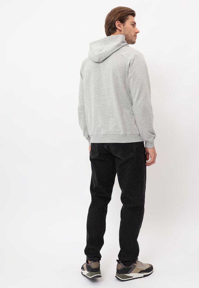 G173-OZ02-28 (св.серый м.) Худи мужское