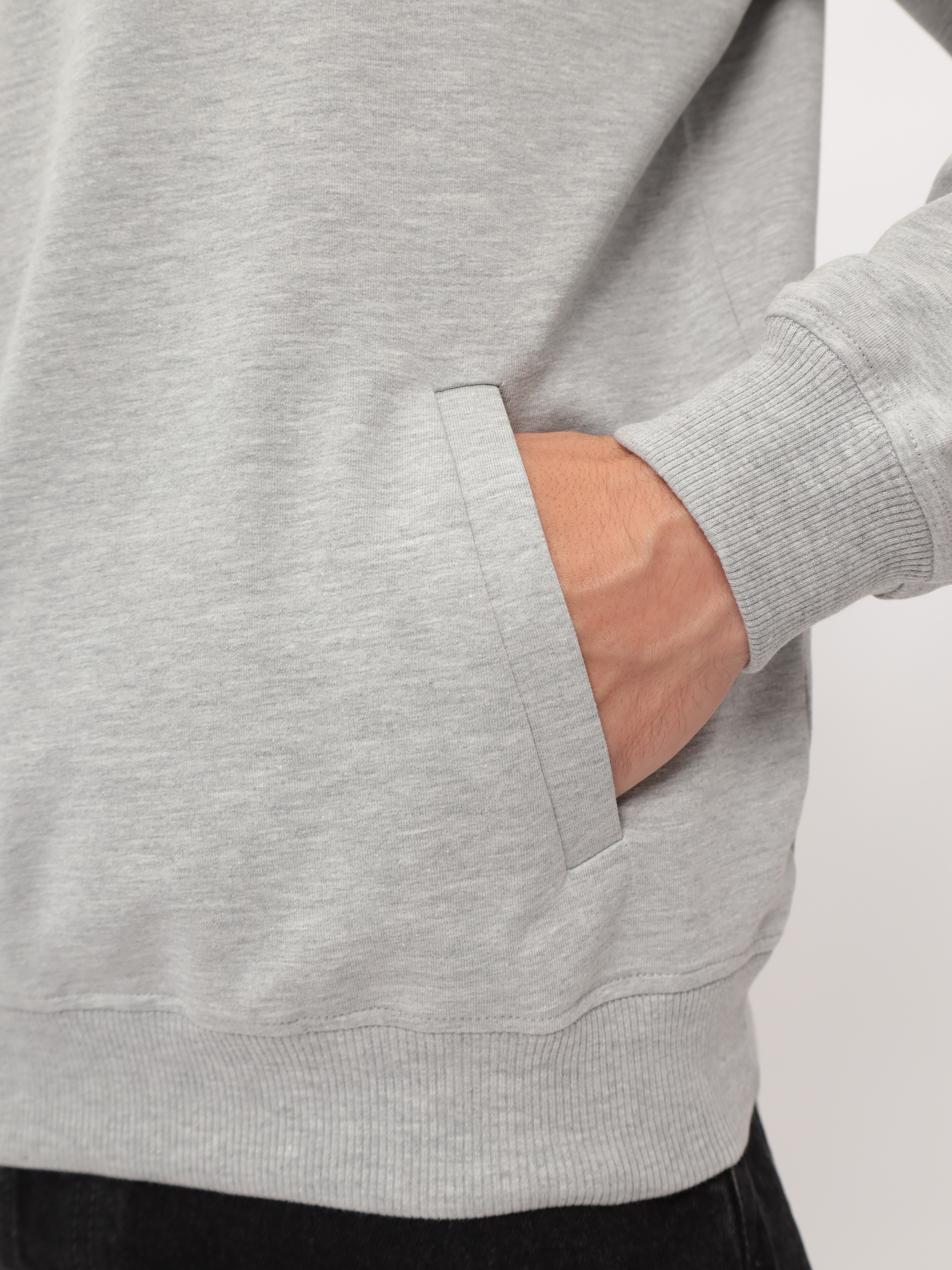 G173-OZ02-28 (св.серый м.) Худи мужское