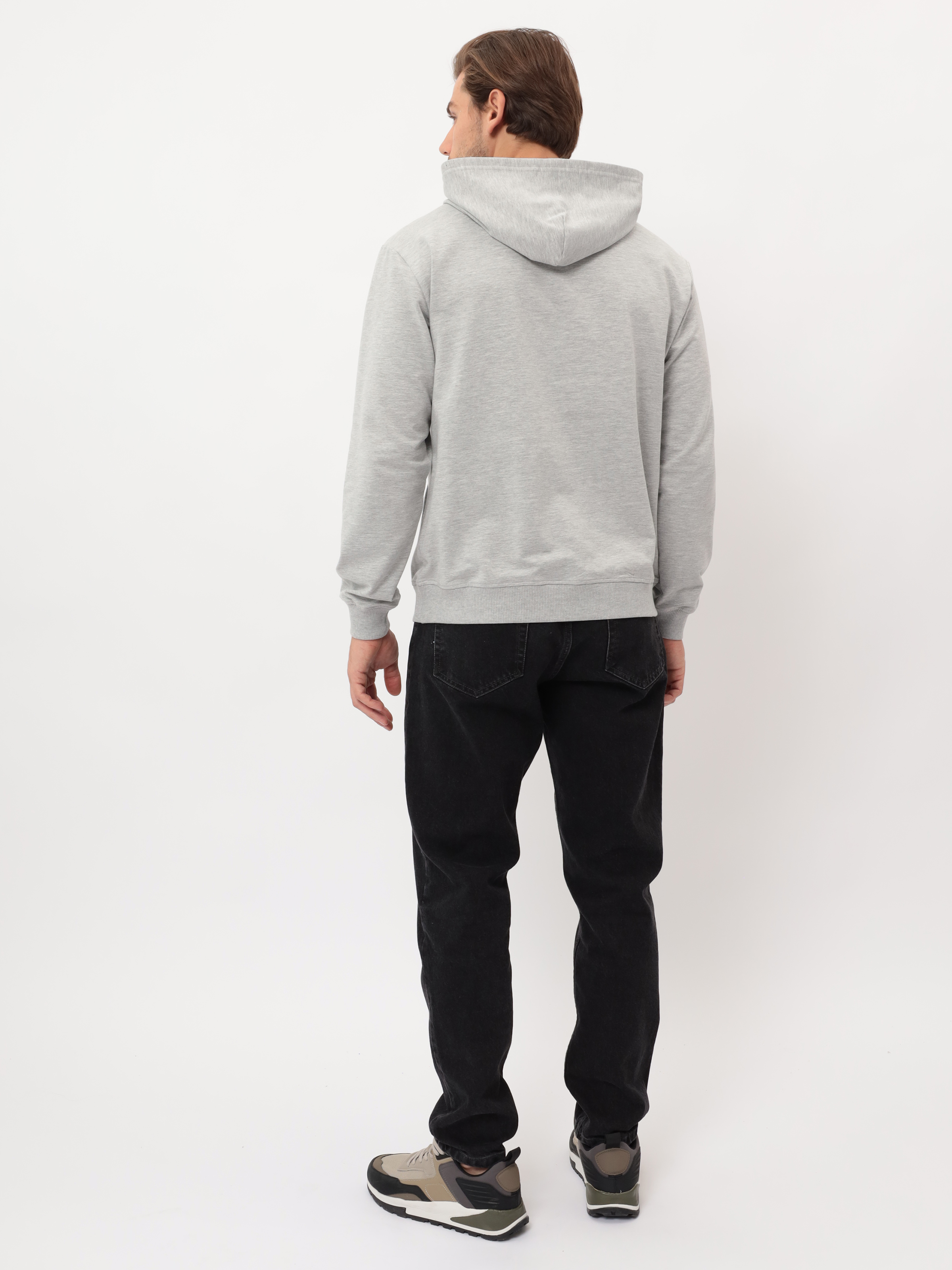 G173-OZ02-28 (св.серый м.) Худи мужское