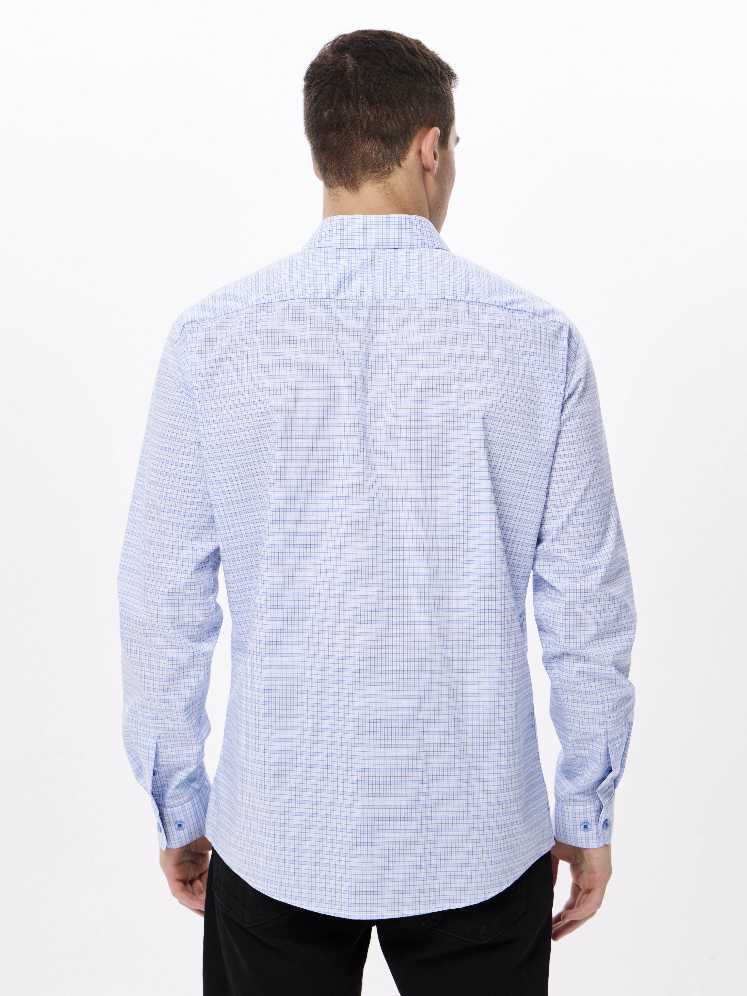 225/238/3102/Z/1p STRETCH Сорочка мужская длинный рукав