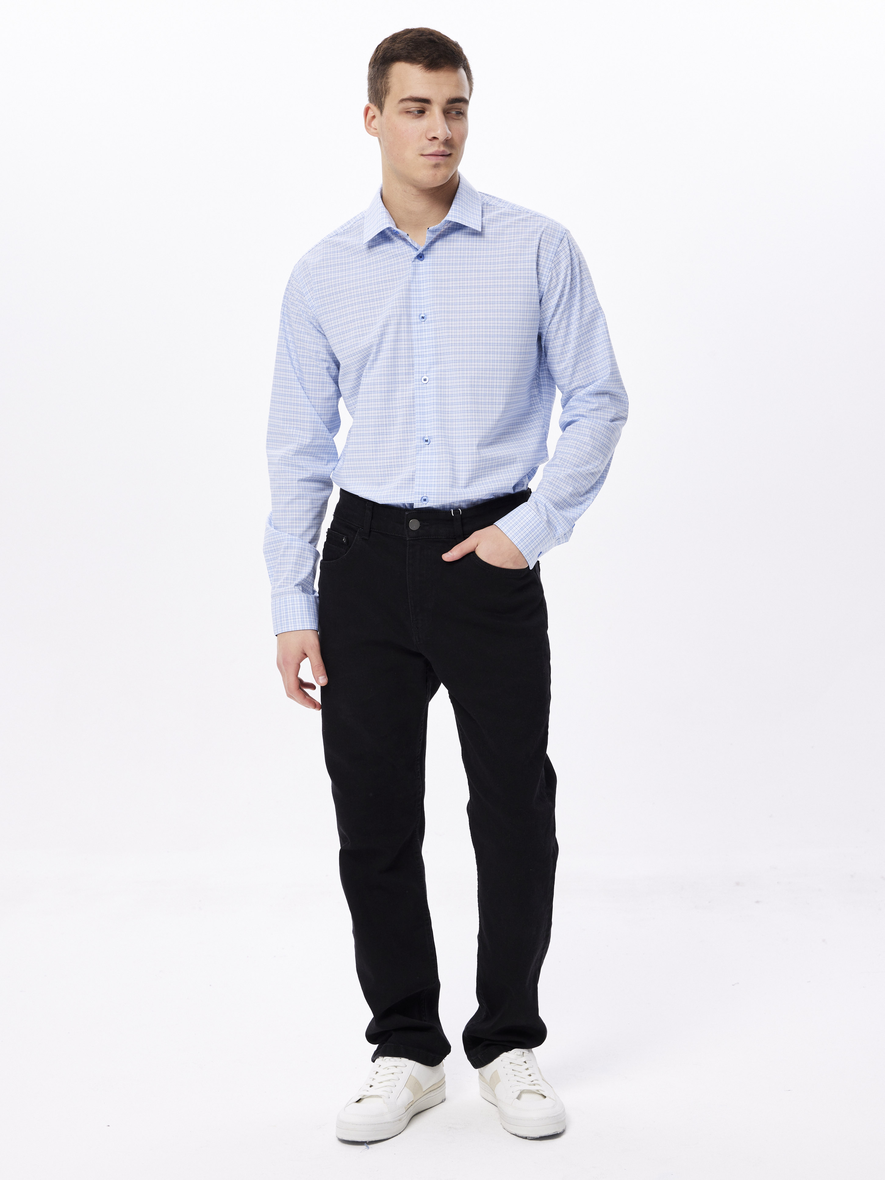 225/238/3102/Z/1p STRETCH Сорочка мужская длинный рукав