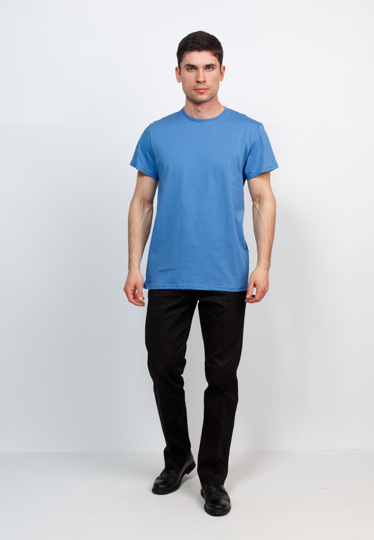 TS521 (джинс) Футболка мужская короткий рукав