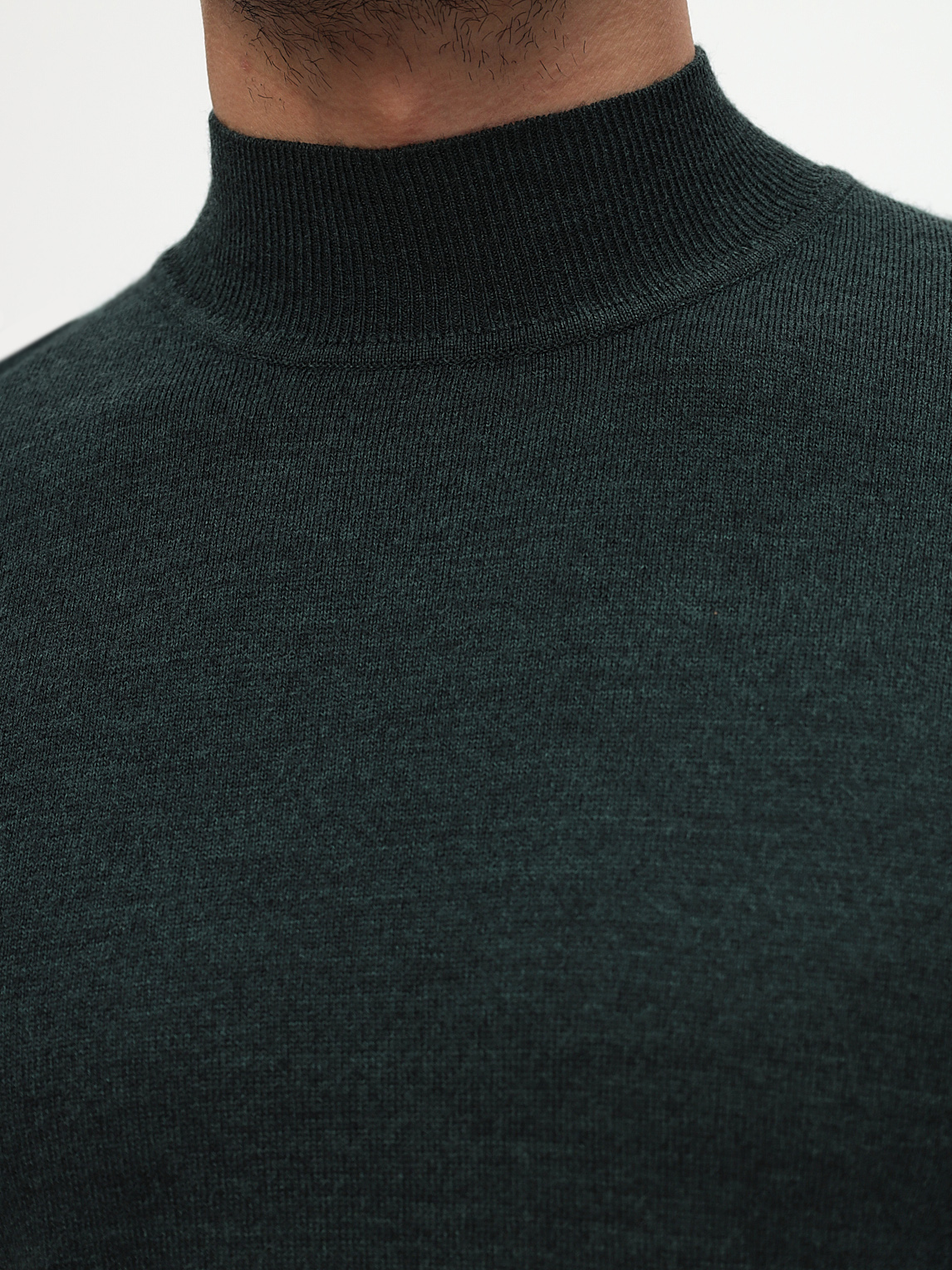 G122-CT 205438 (зелёный) Джемпер мужской