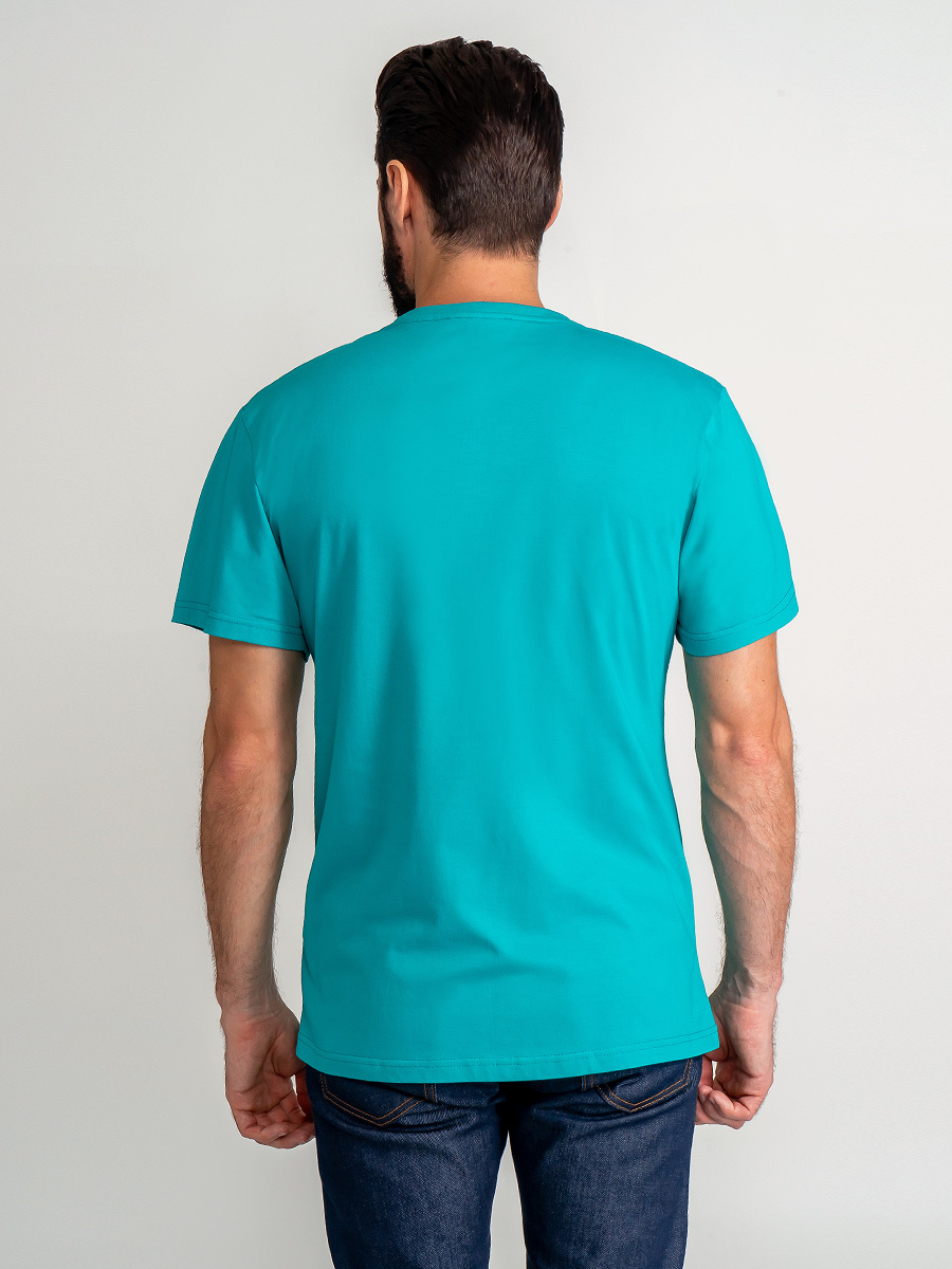 G145-RD-2011 (ментол) Футболка мужская короткий рукав