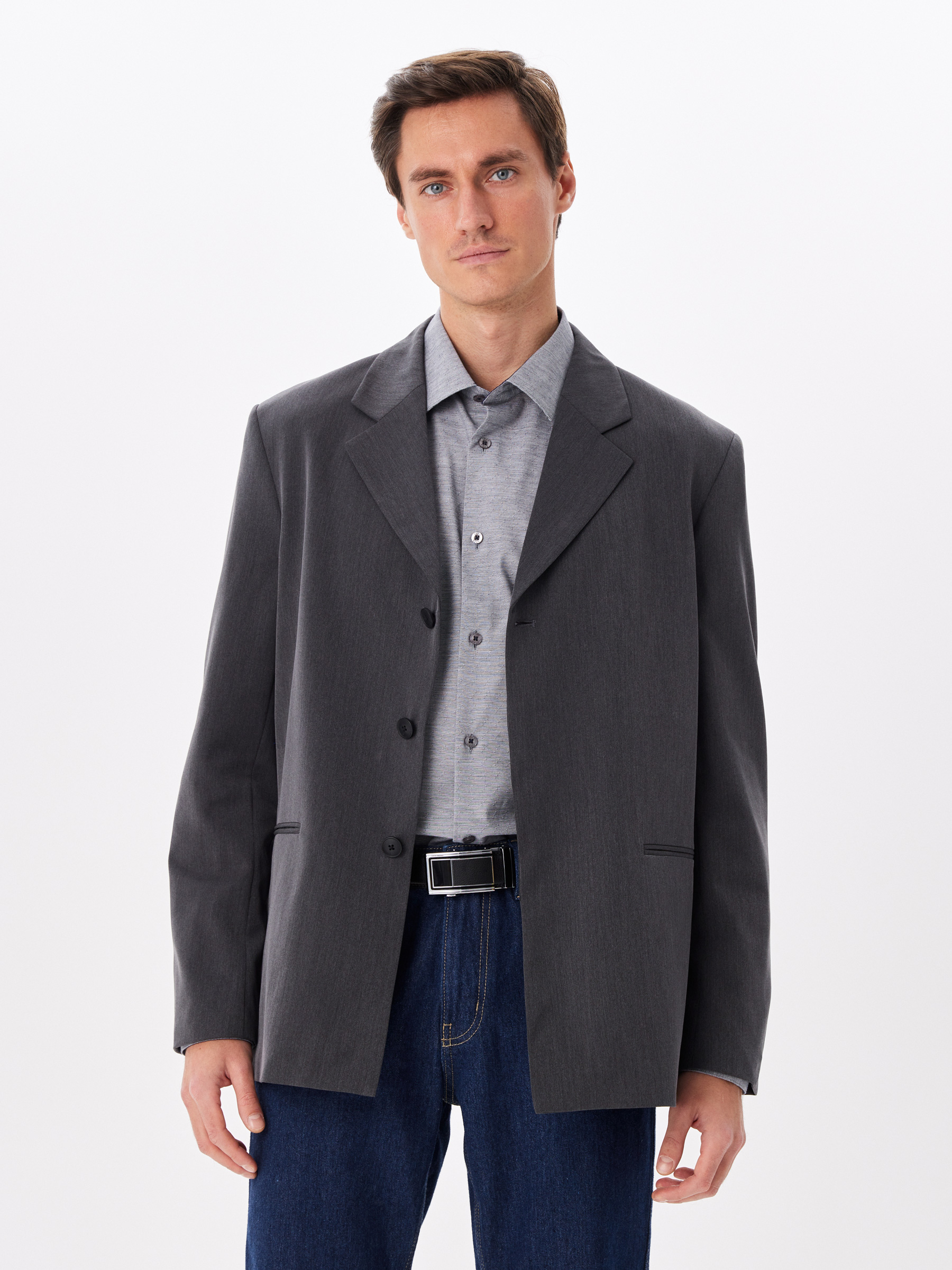 313/237/0615/ZN/1 STRETCH Сорочка мужская длинный рукав