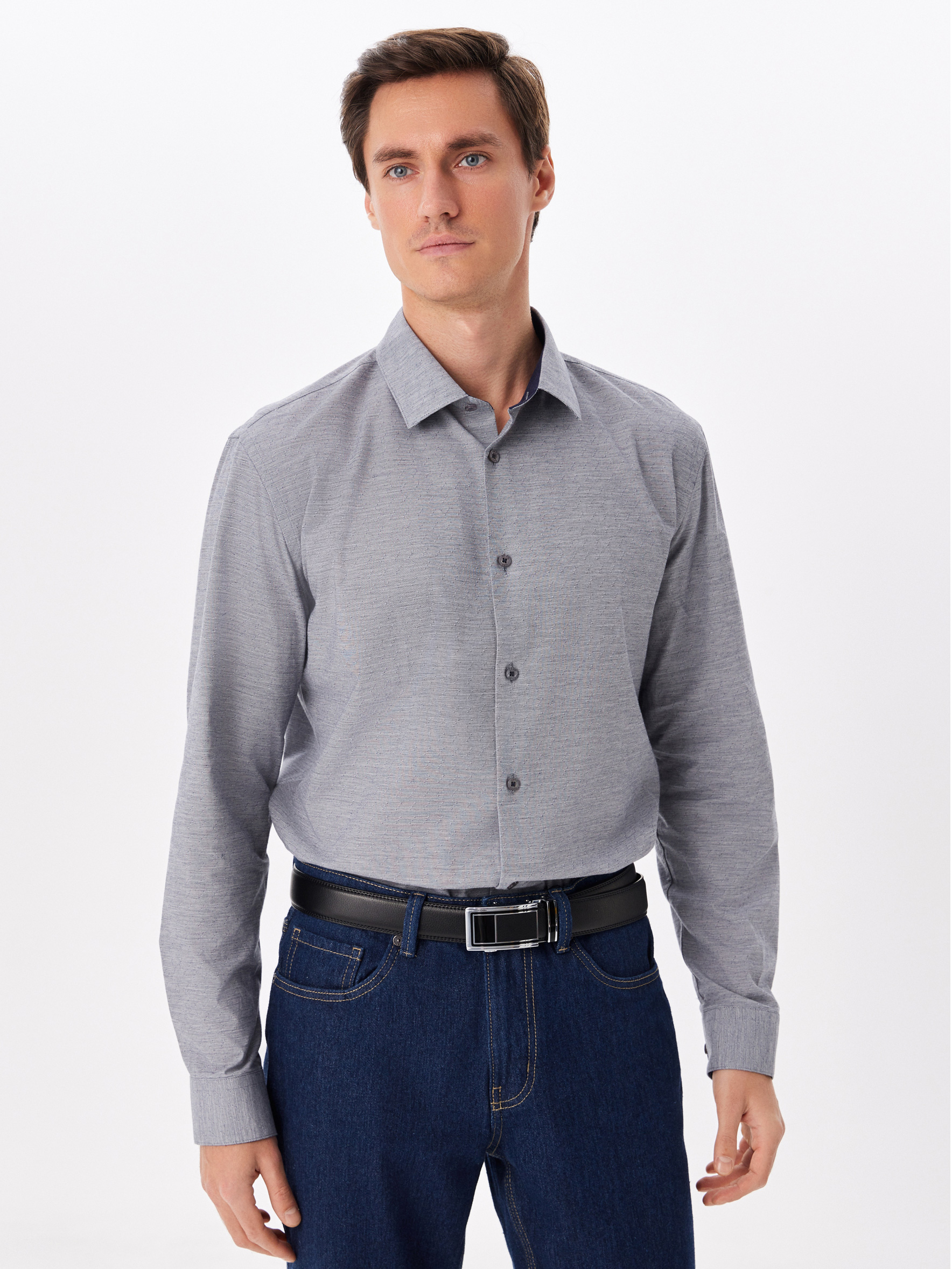 313/237/0615/ZN/1 STRETCH Сорочка мужская длинный рукав