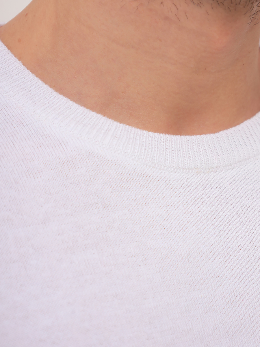 G121-35237-полосы А1(бордо) Джемпер мужской