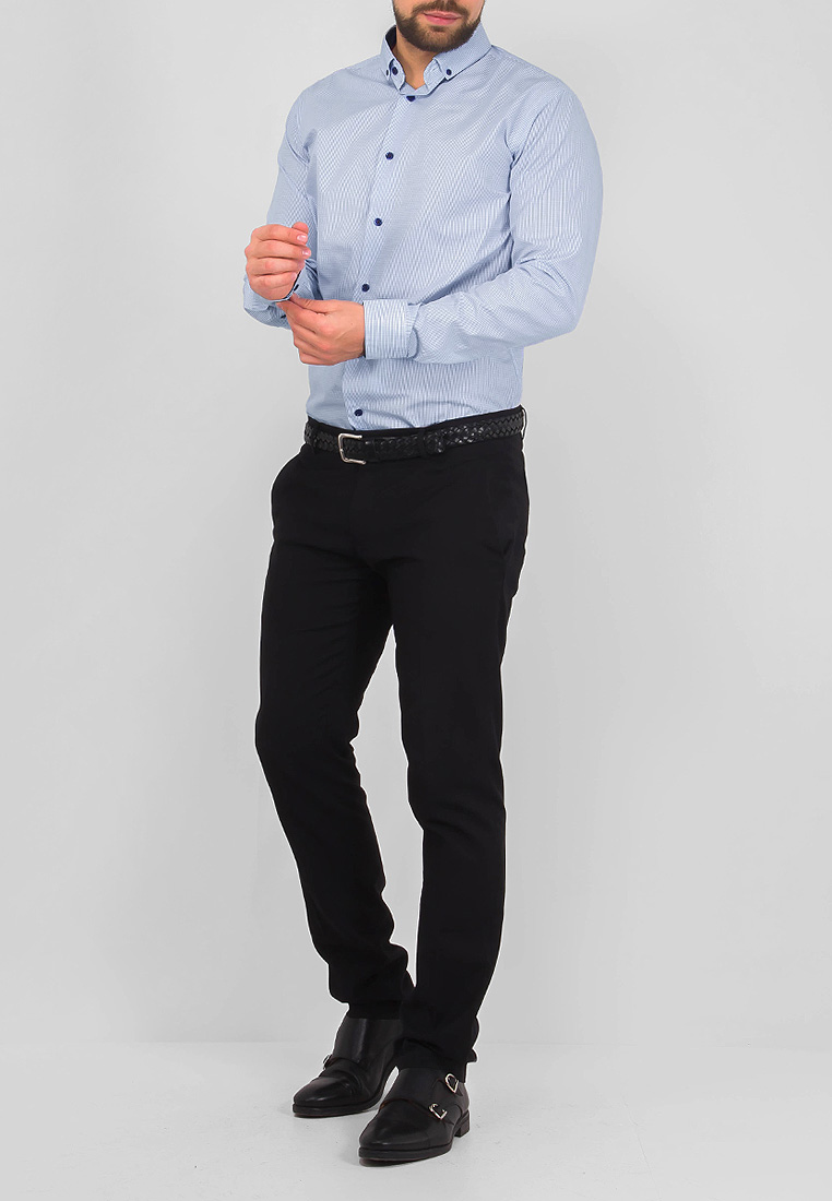 124/131/8198/Z/b/1p Сорочка мужская длинный рукав