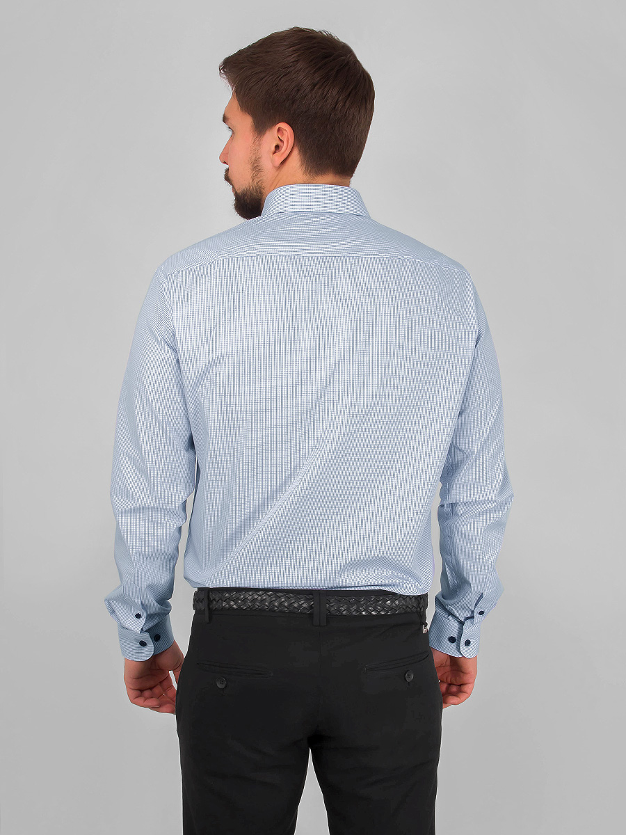 124/131/8198/Z/b/1p Сорочка мужская длинный рукав