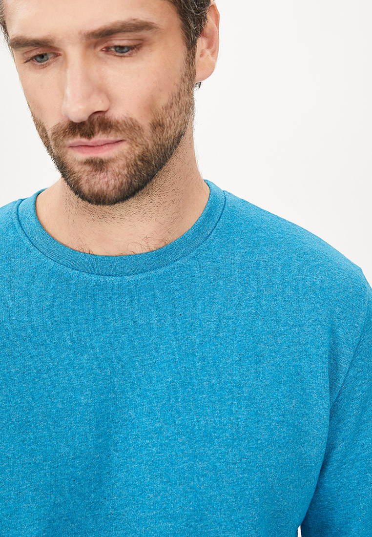 G121-RM-2002 (бирюза) Свитшот мужской