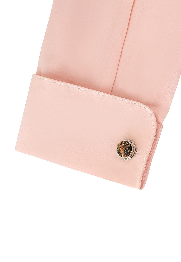 260138 агат Запонки в подарочной коробке