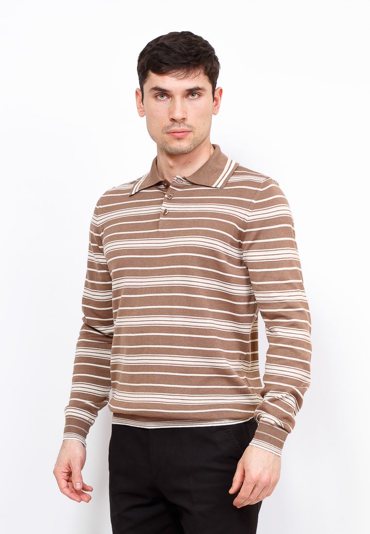 G134-2-DP-M675 (т.бежевый) Джемпер мужской