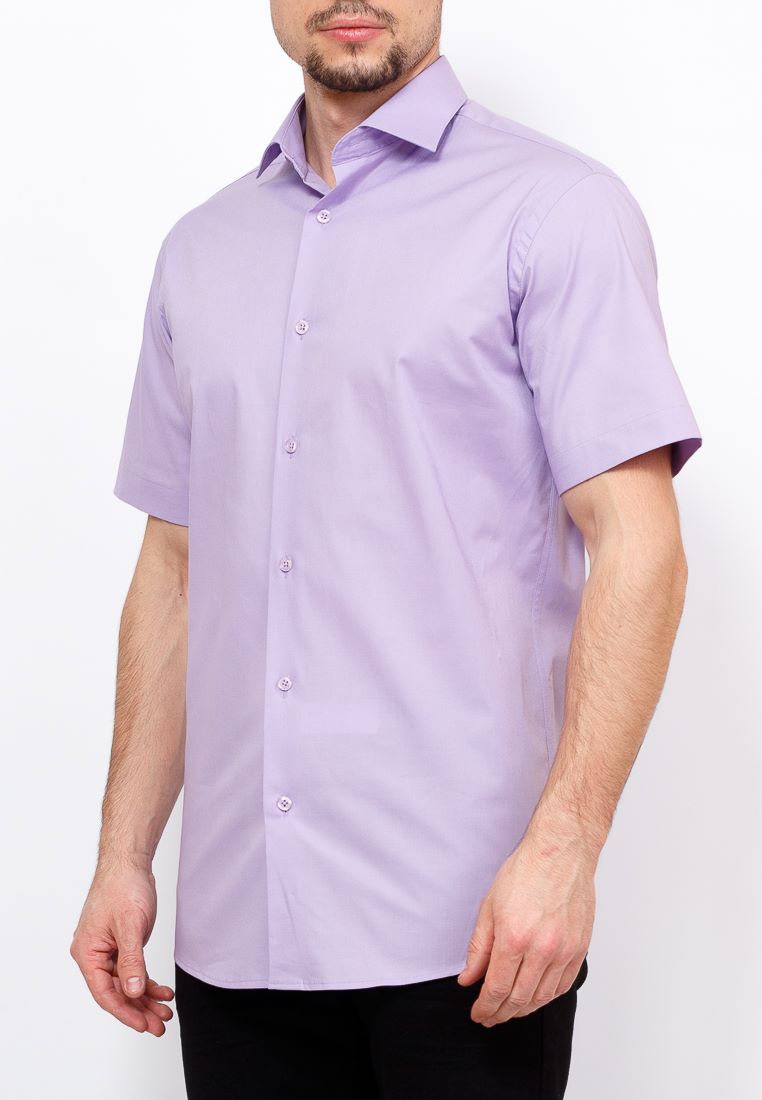 720/107/3823/Z STRETCH Сорочка мужская короткий рукав