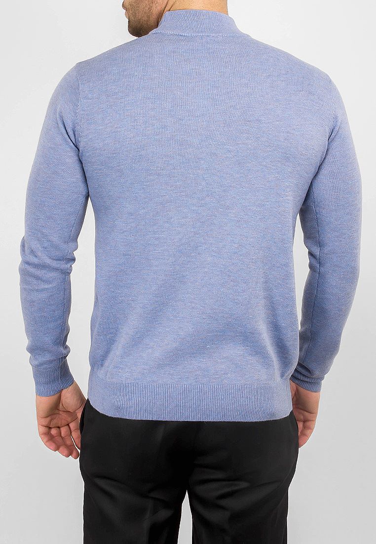 G122-05427 (голубой фиолет м.) Джемпер мужской