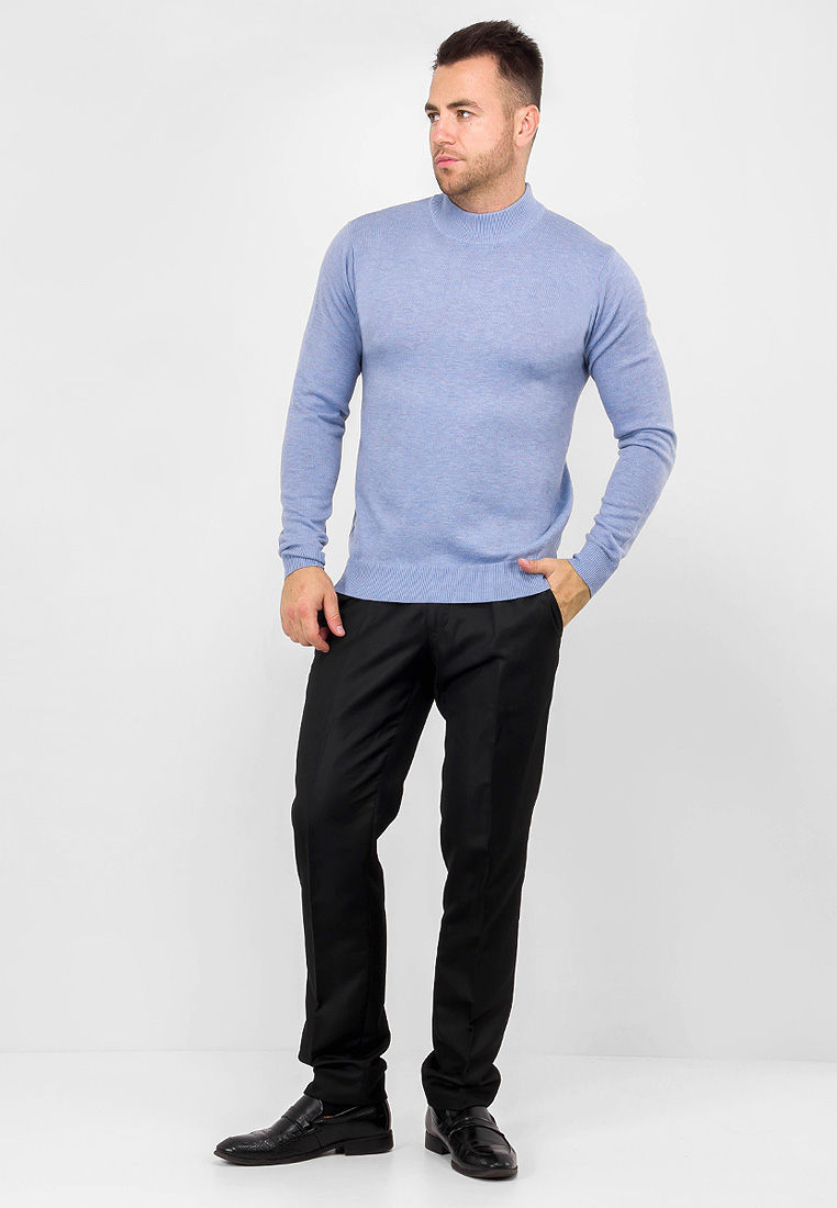 G122-05427 (голубой фиолет м.) Джемпер мужской