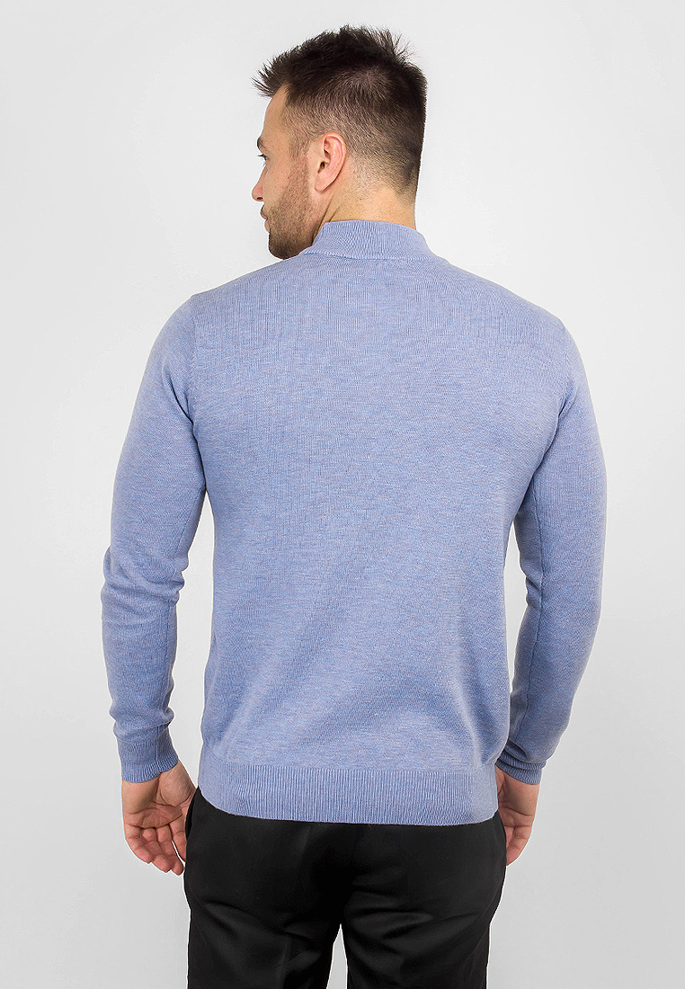 G122-05427 (голубой фиолет м.) Джемпер мужской