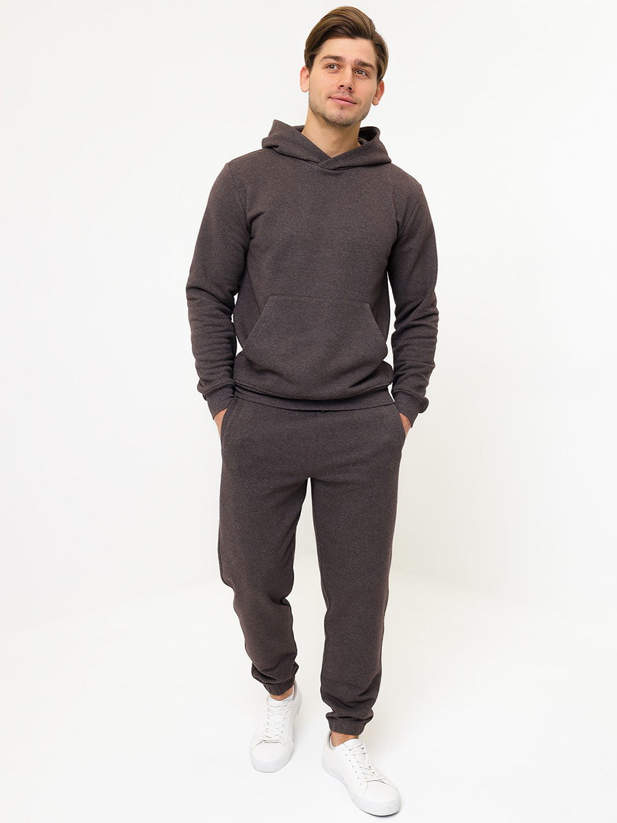 G-TRK-001K-корич.м Брюки мужские трикотажные