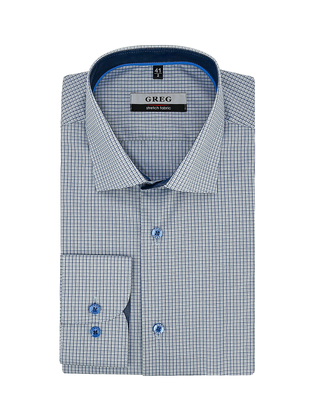 245/238/3453/Z/1p STRETCH Сорочка мужская длинный рукав