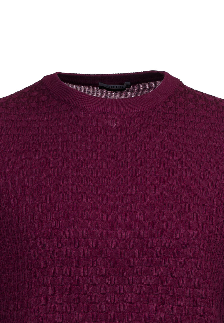 G121-Матрица (малиновый) Джемпер мужской