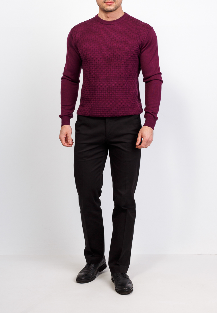 G121-Матрица (малиновый) Джемпер мужской