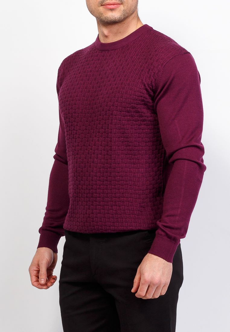 G121-Матрица (малиновый) Джемпер мужской