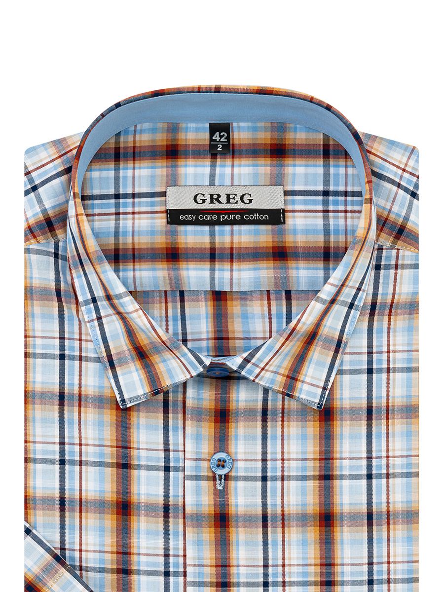 265/201/4229/C/1_V Сорочка мужская короткий рукав