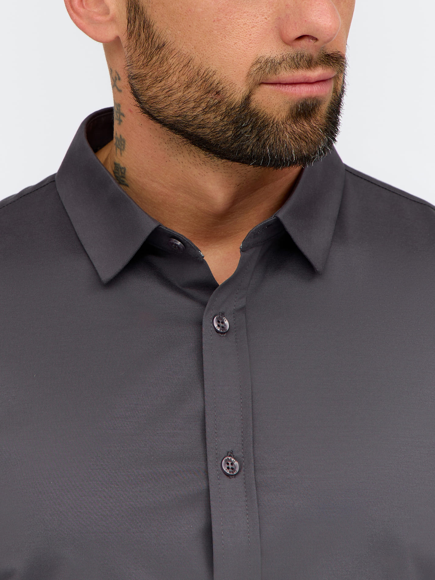 SK330/137/0375/ZN/1p STRETCH Рубашка трикотажная мужская