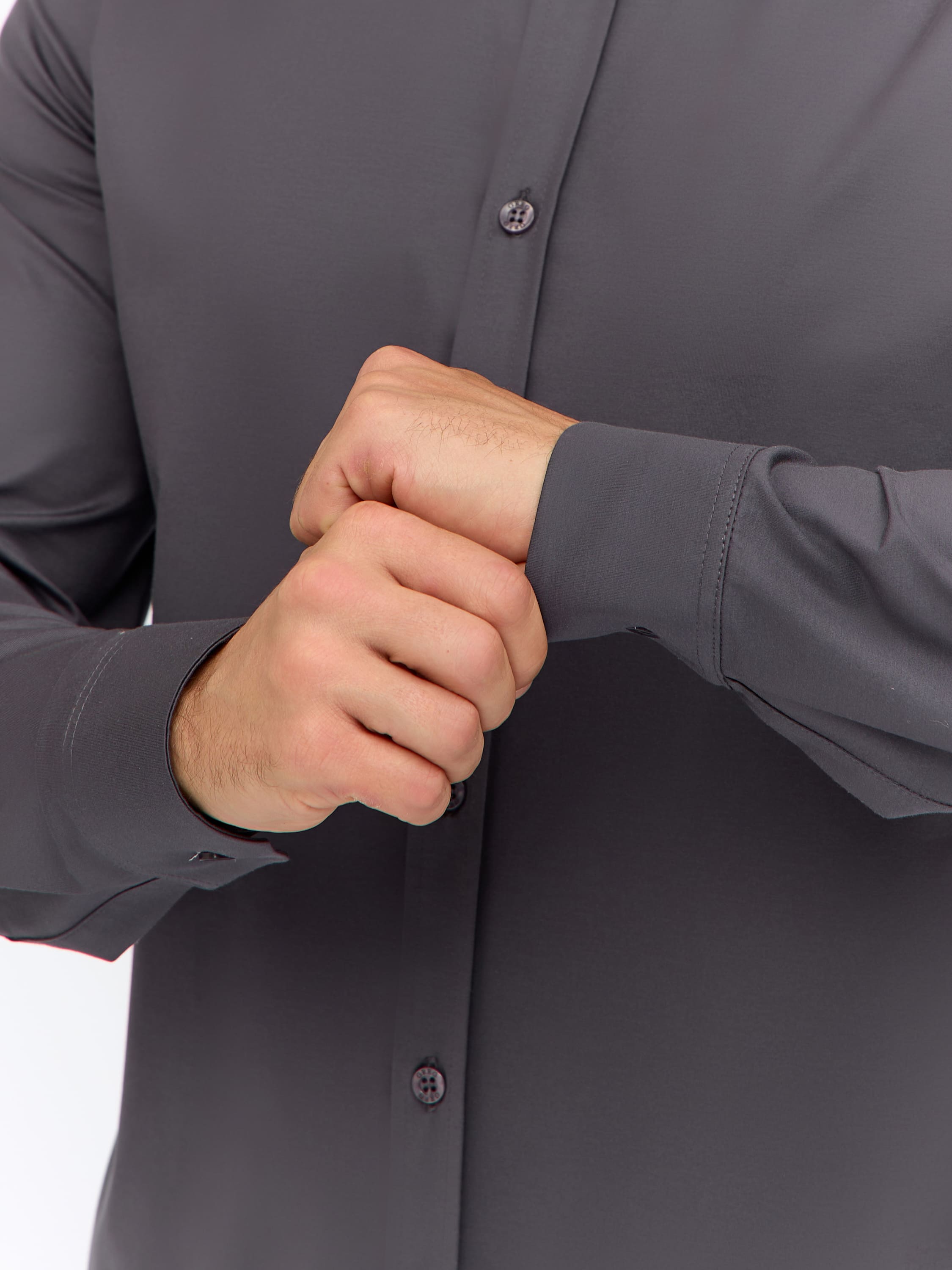 SK330/137/0375/ZN/1p STRETCH Рубашка трикотажная мужская