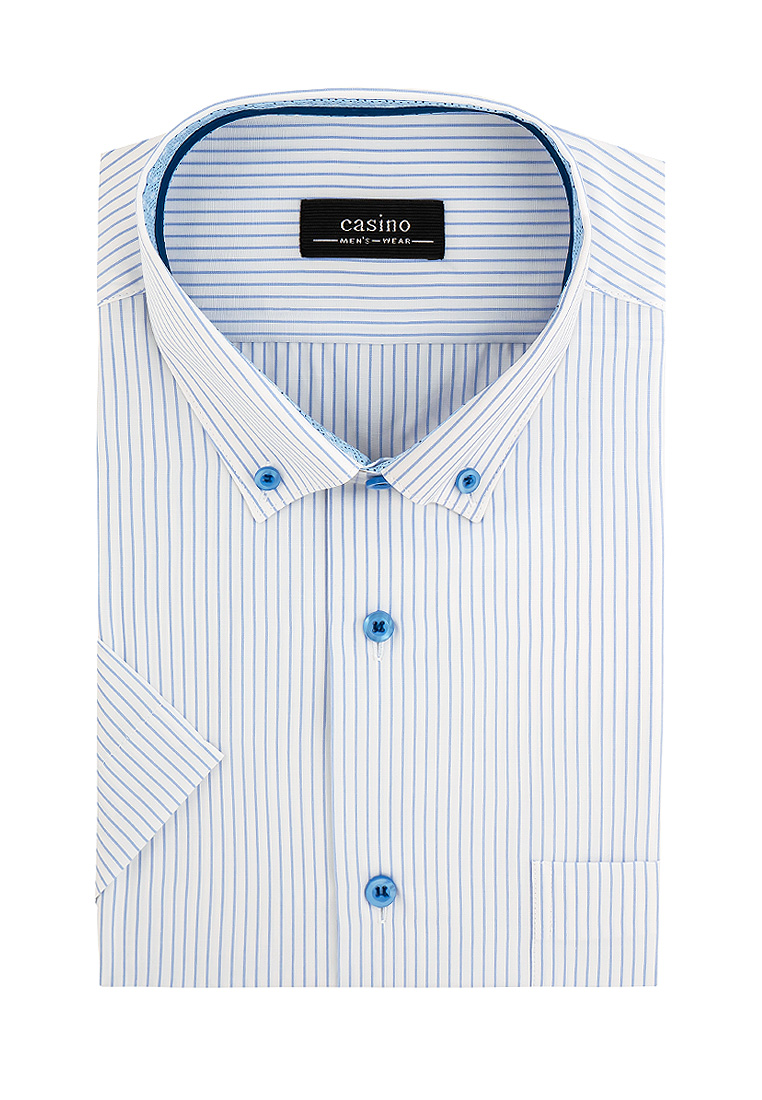 c121/057/7705/b/1p Сорочка мужская короткий рукав