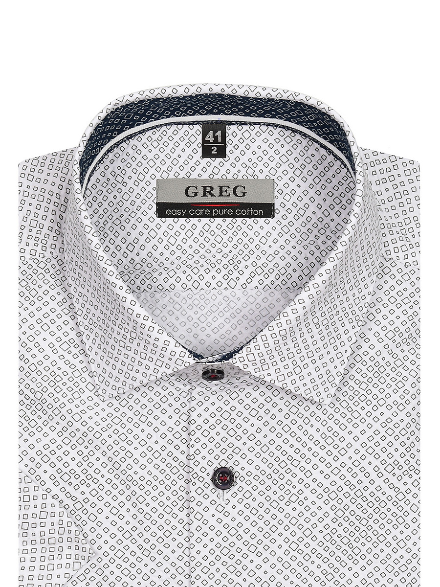 123/201/6801/Z/1p Сорочка мужская короткий рукав