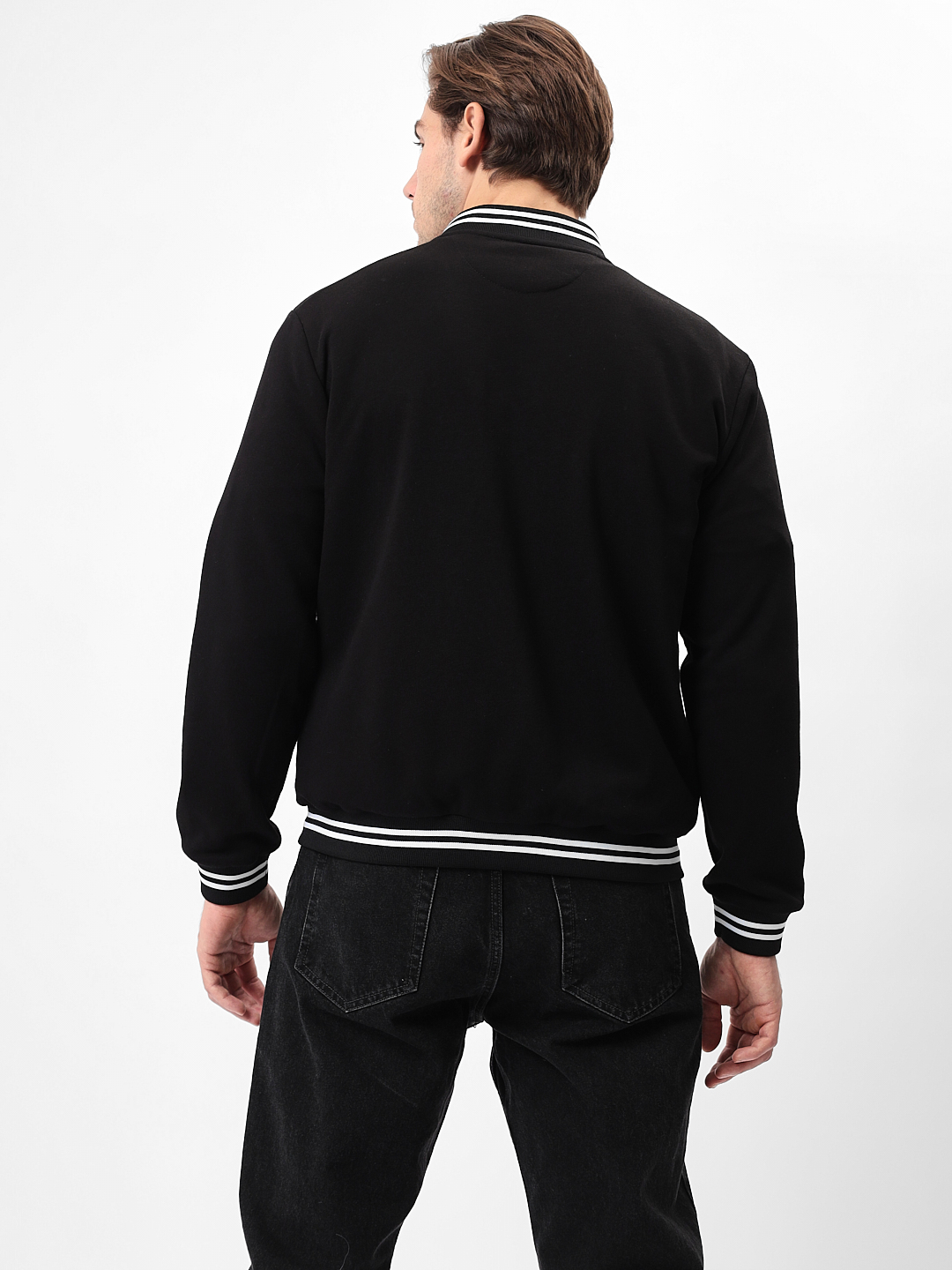 G175-J-чёрный Толстовка муж. дл. рукав