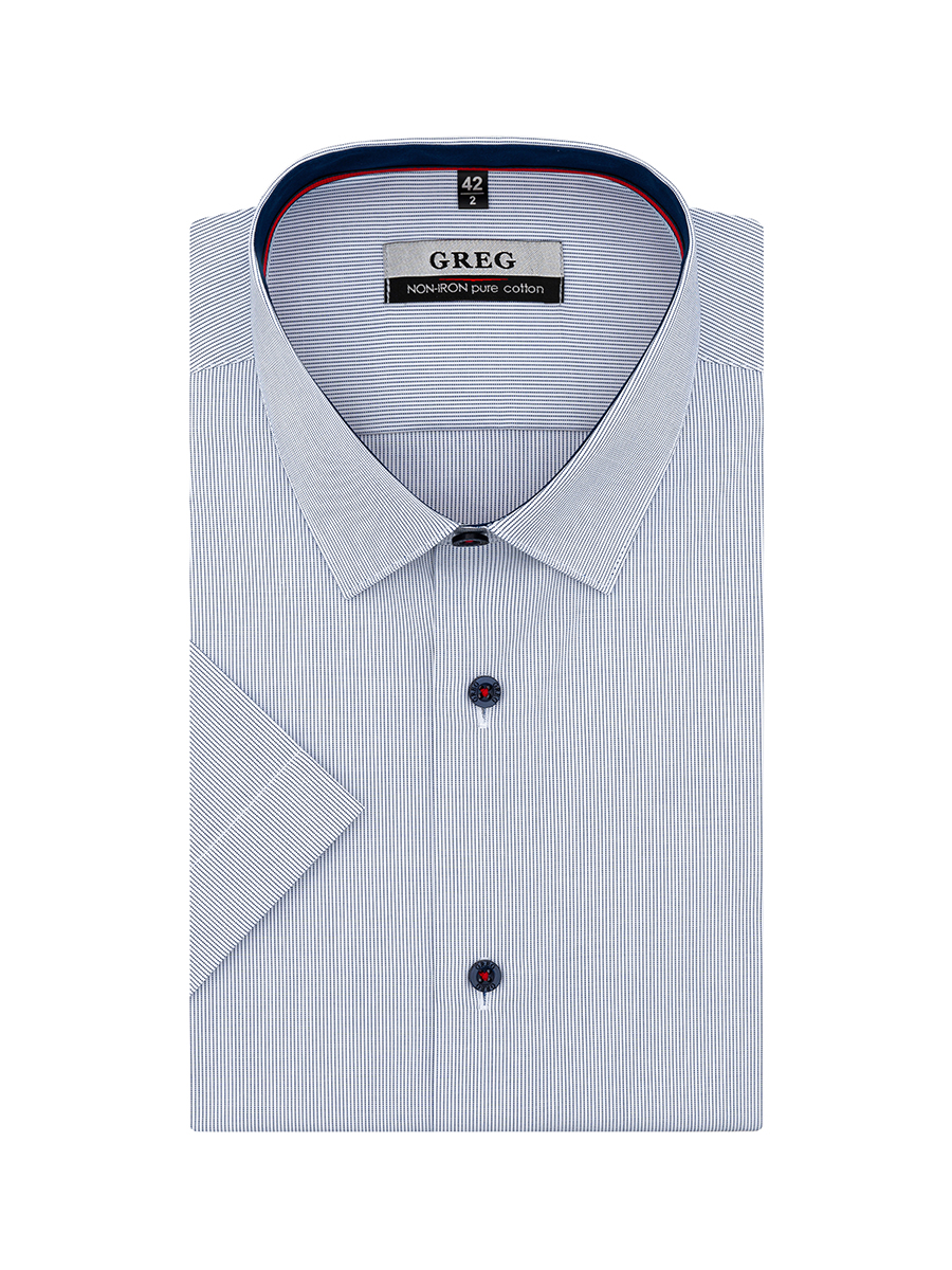 121/201/2268/Z/1p Сорочка мужская короткий рукав