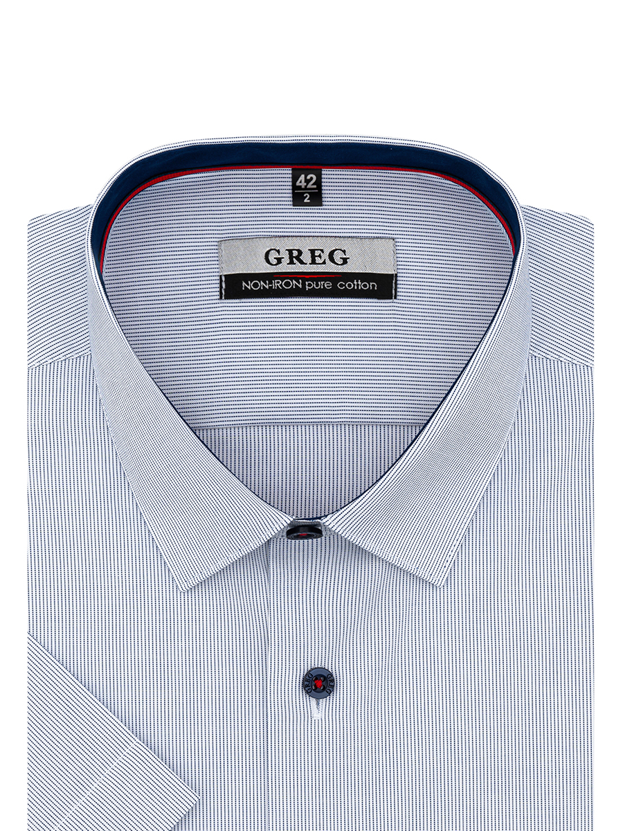 121/201/2268/Z/1p Сорочка мужская короткий рукав