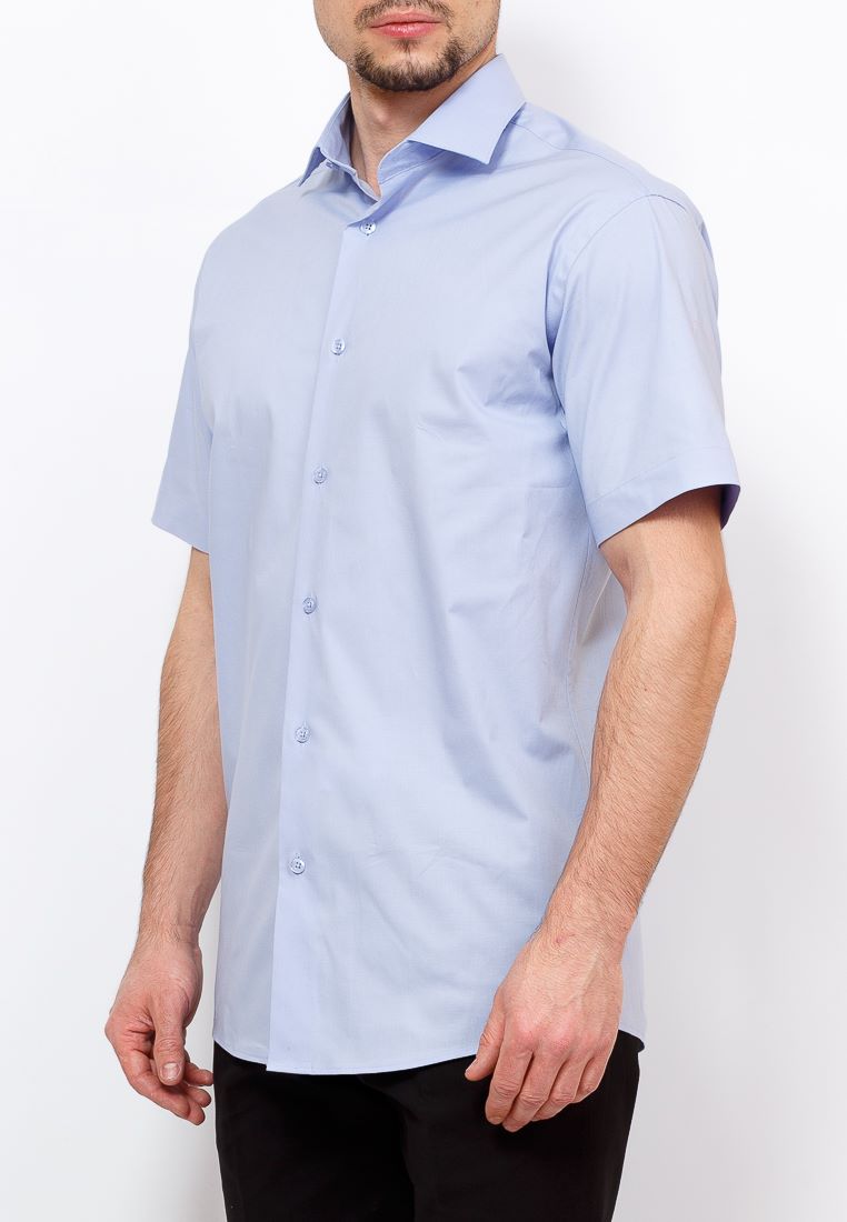 220/107/6403/Z STRETCH Сорочка мужская короткий рукав