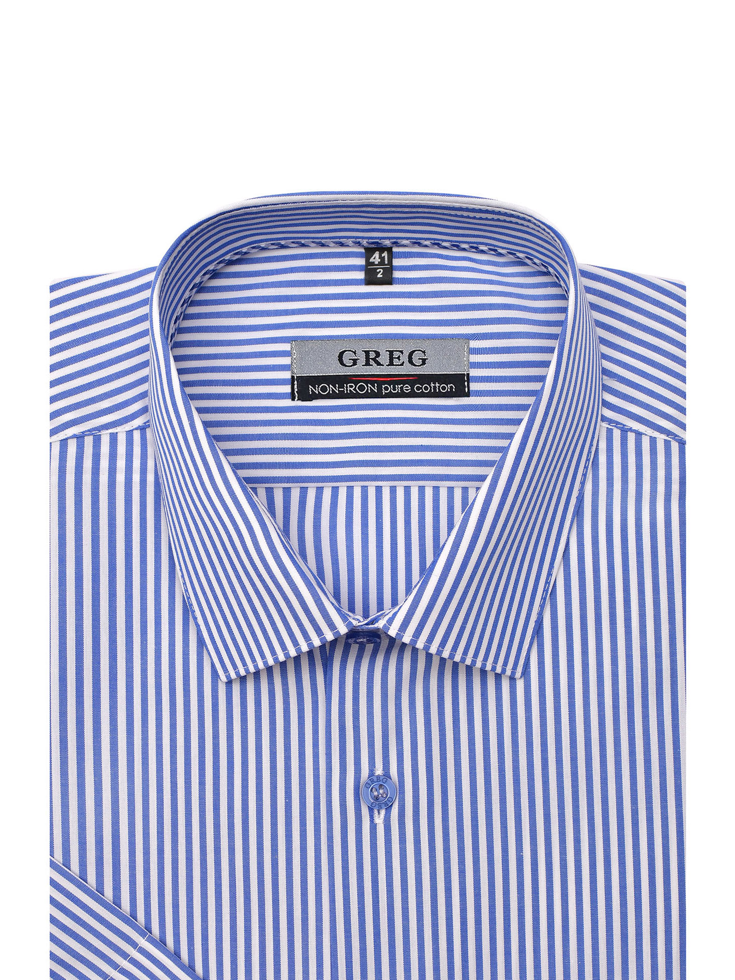 121/201/2255/1p Сорочка мужская короткий рукав