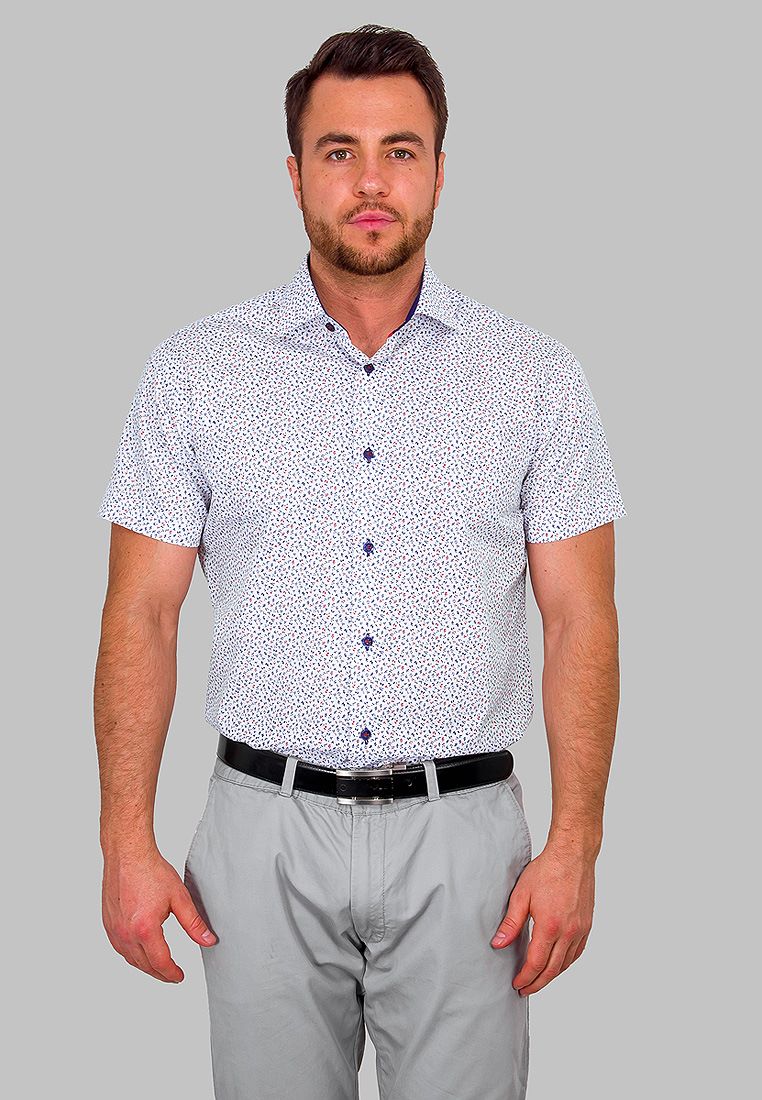 163/109/2207/ZS/C/1 Сорочка мужская короткий рукав