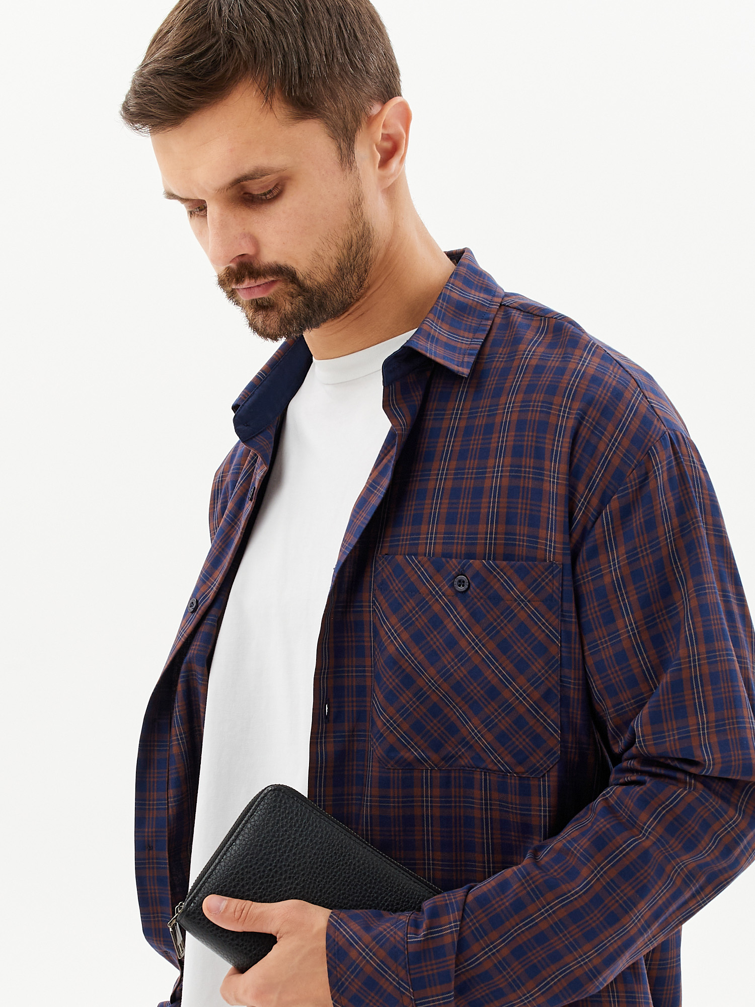 S525/211/2008/1 Сорочка мужская длинный рукав