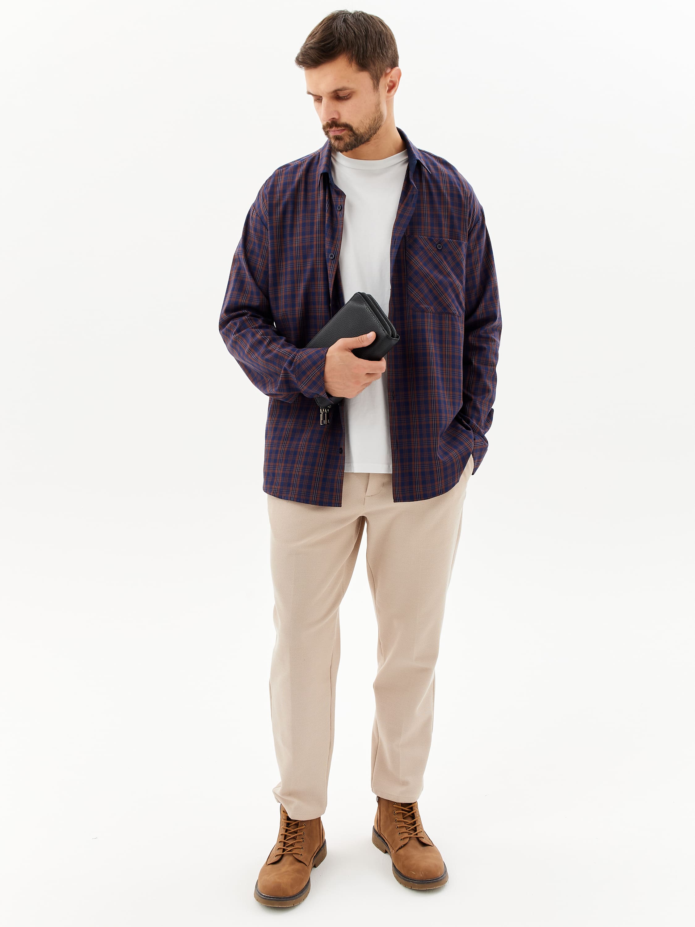 S525/211/2008/1 Сорочка мужская длинный рукав