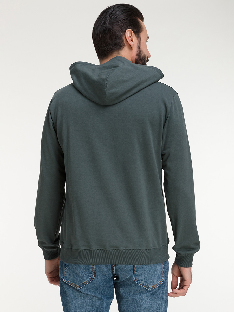 G171-OZ02-2020 (т.изумруд) Худи мужское