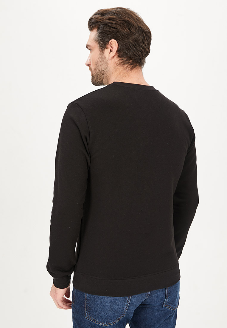 G121-Aviator (чёрный) Свитшот мужской