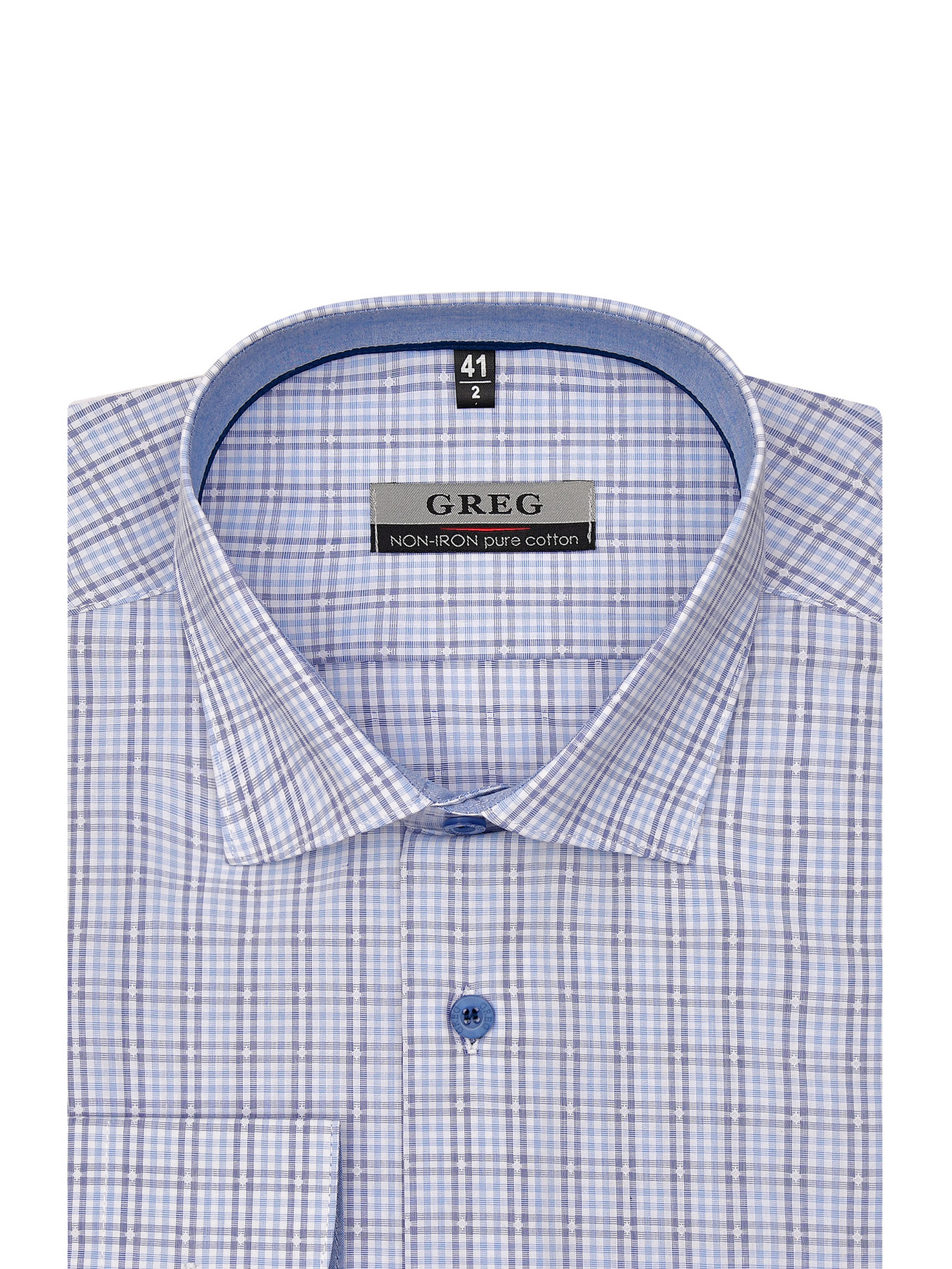 225/111/6101/1p Сорочка мужская длинный рукав