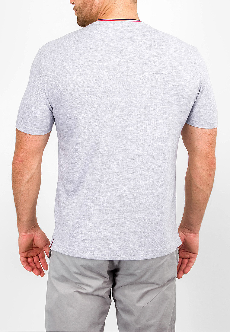 G145-TS-57 (м.серый) Джемпер мужской короткий рукав