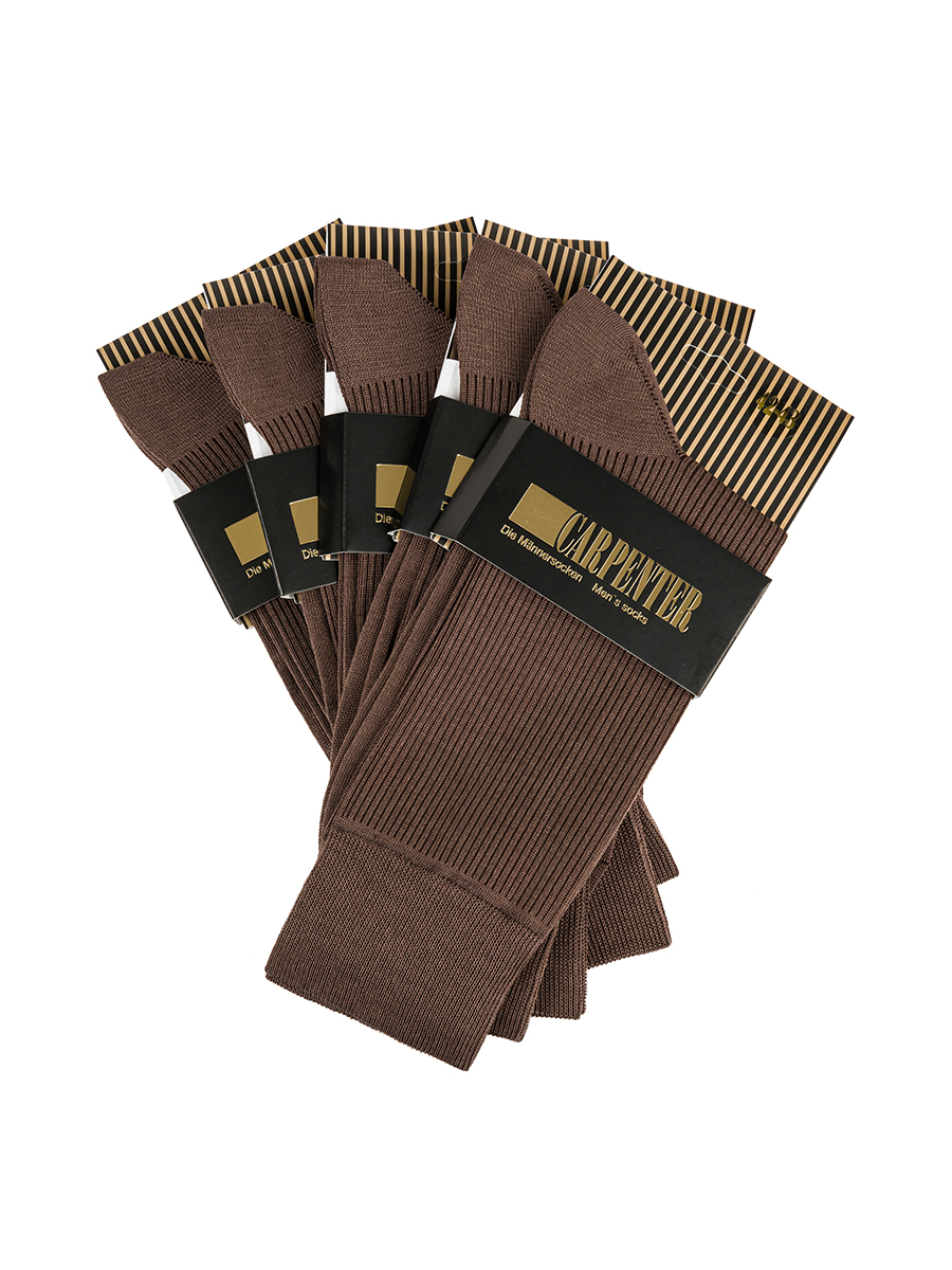 Cr-20/01 какао Носки мужские (в упаковке 5 пар)