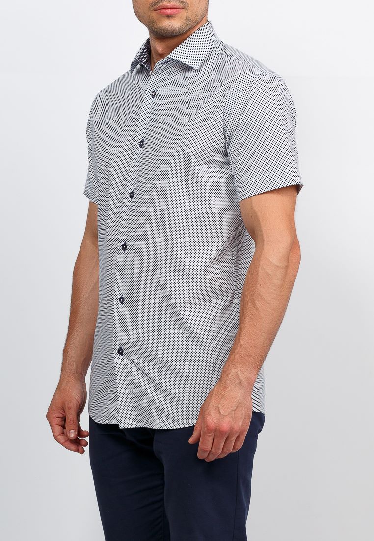 113/107/06/ZV/1 STRETCH Сорочка мужская короткий рукав